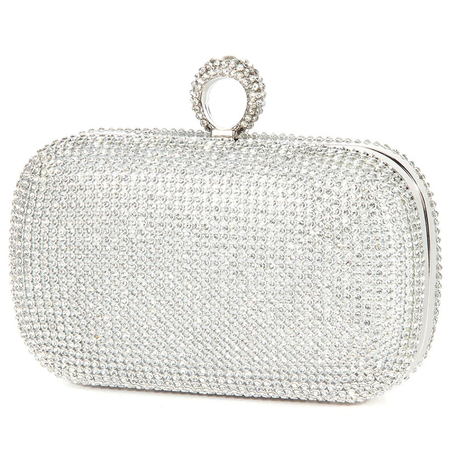 Women Evening Bags High Ladies Diamond Chain Shoulder Crossbody Bag