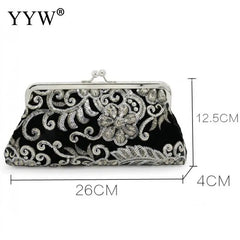 Women Crystal Evening Clutch Bag Wedding Party Banquet Hot Clutches