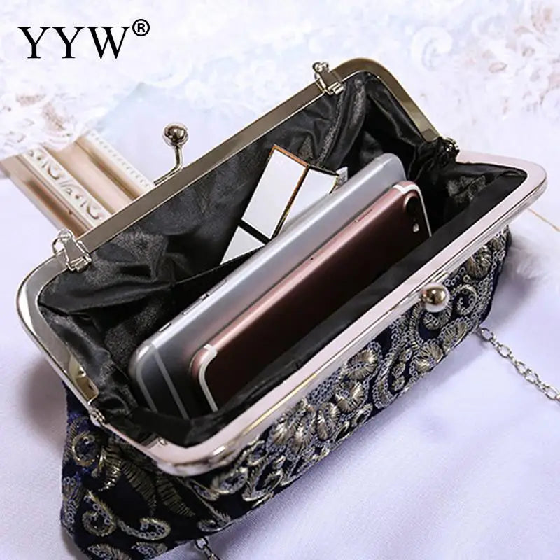 Women Crystal Evening Clutch Bag Wedding Party Banquet Hot Clutches