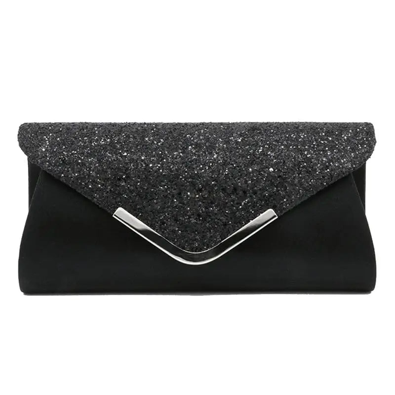 Women Crystal Clutch Evening Bag Wedding Purse Party Banquet Silver Clutches