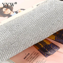 Rhinestone Evening Clutch Bag Wedding Party Handbag