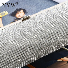 Rhinestone Evening Clutch Bag Wedding Party Handbag