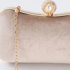 Velvet Clutch Evening Shoulder Bag for Women