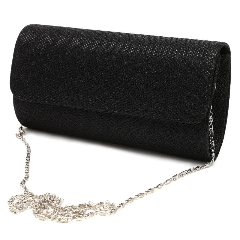 Women Evening Shoulder Bag Crystal Bling Prom Purse Wedding Clutch