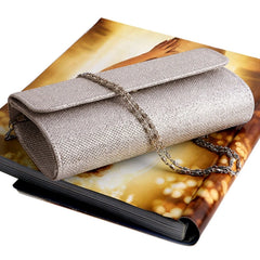 Women Evening Shoulder Bag Crystal Bling Prom Purse Wedding Clutch