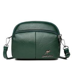 Women Fashion PU Lady Shoulder Bag Simple Casual Purse Side Bag