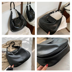 Women Shoulder Bag Sac a Main Femme Soft Leather Zipper Bags Handbags