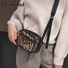 Leopard Mini Bag Crossbody Small Handbag Women's Shoulder Messenger