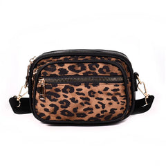 Leopard Mini Bag Crossbody Small Handbag Women's Shoulder Messenger