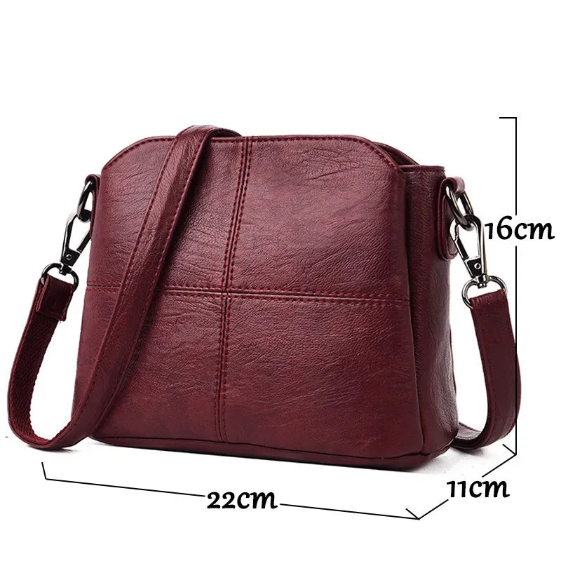 Women High Small Shoulder Bag Handbag Plaid Handbags