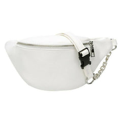 Women Fanny Pack Bum Bag Travel Waist Money Belt PU Leather Pouch