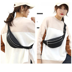 Fashion Waist Pack Chest Bags Unisex Hip Bum Bag Travel Belt Bag