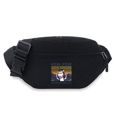 Paw Print Waist Bag Belt Pouch Female Banana Bag Travel Shoulder Purse