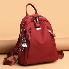 Women Backpack Nylon Waterproof School Bag for Girls Travel Rucksack Mochila