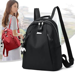 Women Backpack Nylon Waterproof Shoulder School Bag for Girls Female
