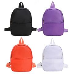 Nylon Women Backpack Schoolbag Teen Girls Travel Book Bag