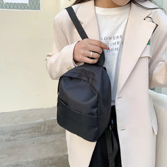 Nylon Women Backpack Schoolbag Teen Girls Travel Book Bag