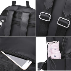 Women School Backpack Teenager Nylon Preppy Bagpack Capacity Girls Mochilas