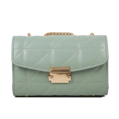 Women Shoulder Bag Chain Messenger Rhombus Handbag Crossbody Square Bag