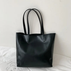 Women Bag Textured Large-capacity Totes Japan Shopping Shoulder Handbags