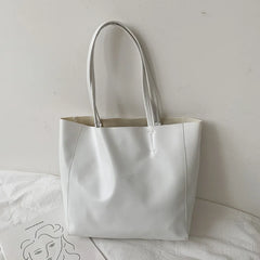 Women Bag Textured Large-capacity Totes Japan Shopping Shoulder Handbags