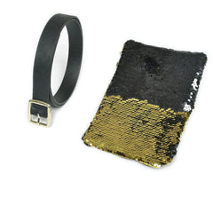Sequined Crossbody Bag Chain Bag Waist Packs