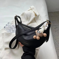 Women Bags Shoulder Bags Crossbody Bag Solid PU Leather Female Handbags