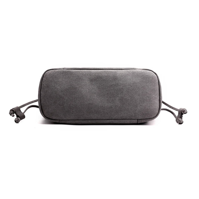 Women Canvas Handbags Retro Large Capacity Shoulder Bags Stylish Crossbody Totes