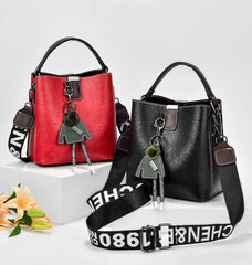 Women Crocodile Crossbody Bag PU Leather Shoulder Bag