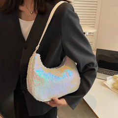Women Evening Clutch Bag Lady Sequins Wedding Underarm Bag Purses and Handbag