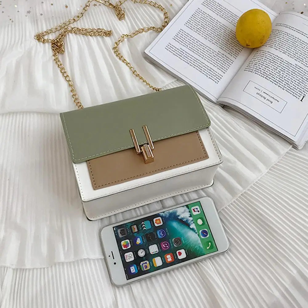 Women Faux Leather Crossbody Shoulder Bag Phone Pouch