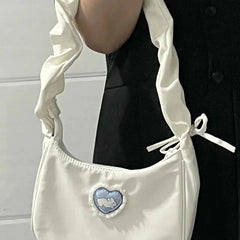 Women Love Heart Rabbit Shoulder Bag Tote Handbag