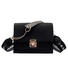 Women Shoulder Bag PU Leather Chain Crossbody Ladies Flap Purse Messenger