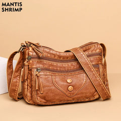 Women Retro Crossbody Messenger Bags Shoulder Handbags