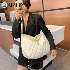 Women Lattice Shoulder Bag Casual Crossbody Bags