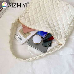 Women Lattice Shoulder Bag Casual Crossbody Bags