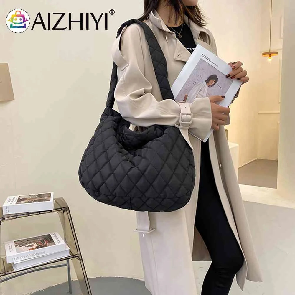 Women Lattice Shoulder Bag Casual Crossbody Bags