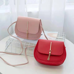 Women Leather Crossbody Shoulder Bags Solid Handbags Messenger Strap Bags