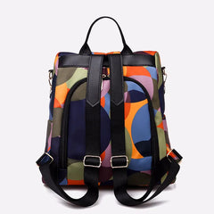 Women Multifunctional Backpack Casual Oxford Cloth Shoulder Bags For Teenagers