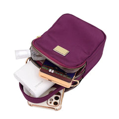 Women's Nylon Crossbody & Tote Handbags Small Square Bags for Phones