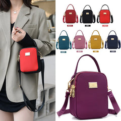 Women's Nylon Crossbody & Tote Handbags Small Square Bags for Phones
