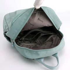 Women Nylon Casual Backpacks Shoulder Tote Handbags for Travelling Sports