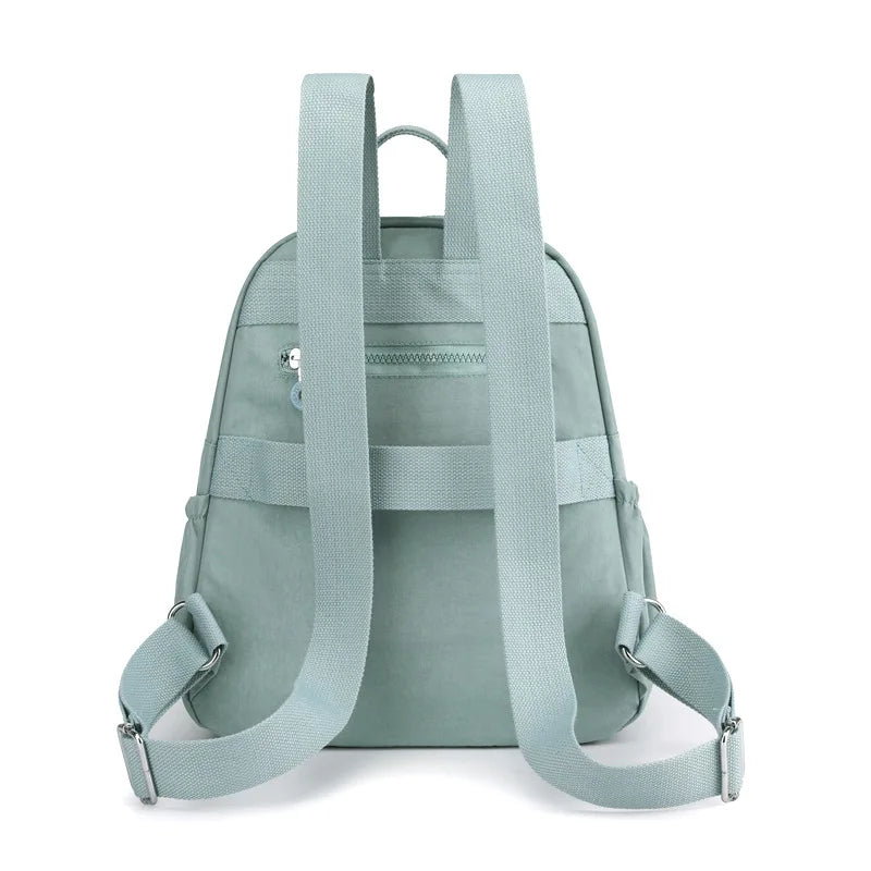Women Nylon Casual Backpacks Shoulder Tote Handbags for Travelling Sports