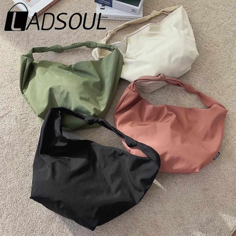 Women Nylon Handbag Shoulder Messenger Bag Casual Totes