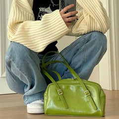 Women PU Leather Shoulder Bags Female Purse Handbags Large Capacity