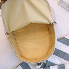 Women Portable Travel Backpack Nylon Shoulder Girl Laptop Bag