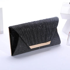 Sequined Clutch Wallet Chain Totes Shoulder Bag