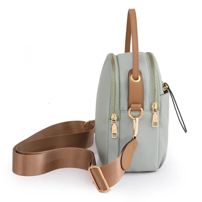 Embroidery Printed Shoulder Bag Crossbody Messenger Retro Handbag