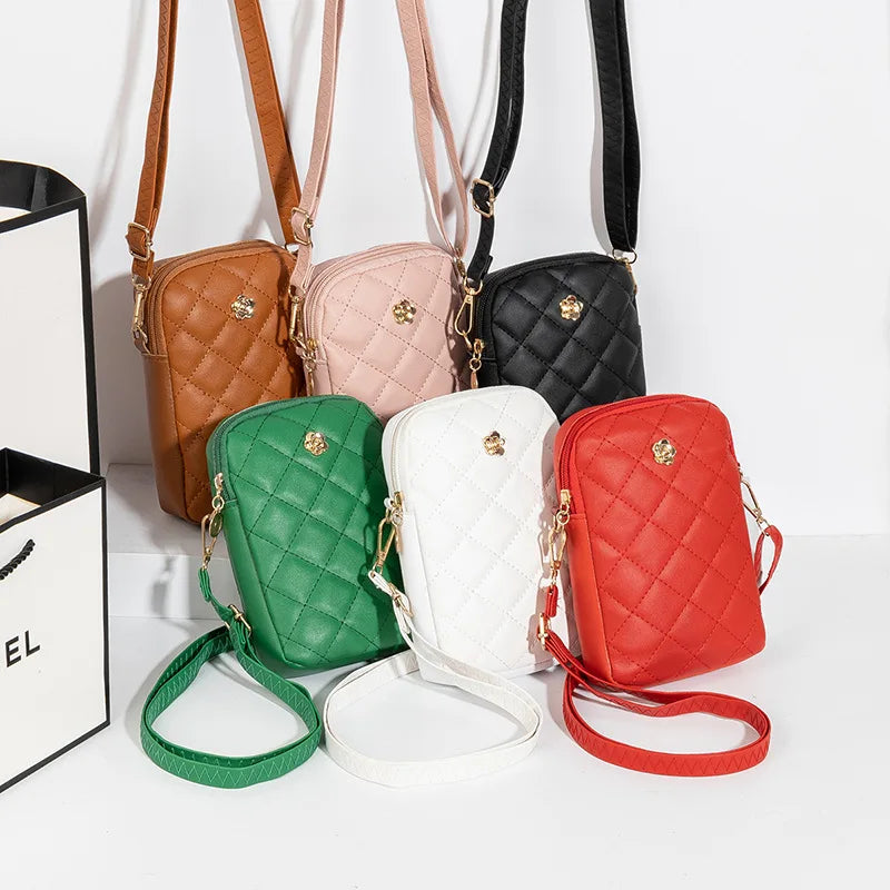 Embroidery Women Shoulder Bag Crossbody Messenger Clutch Wallet
