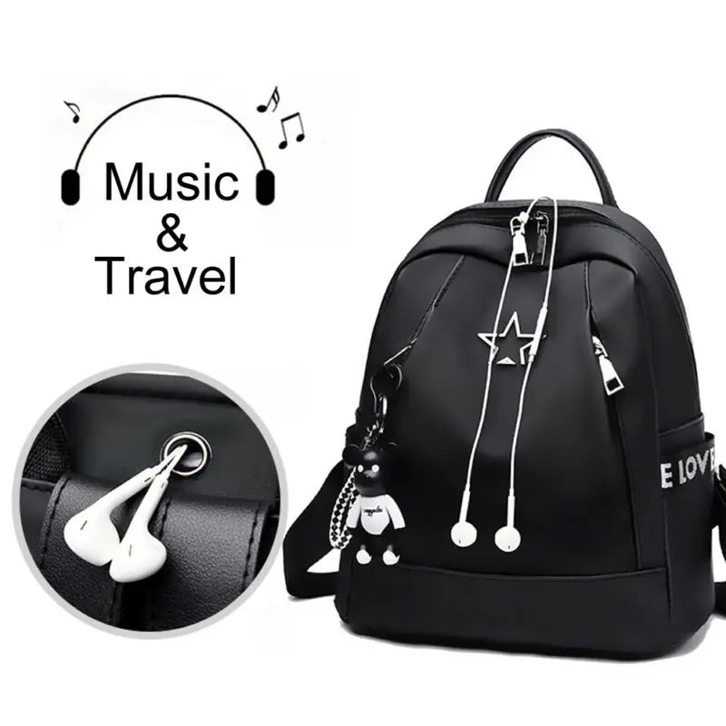 Women Shoulder Bag Small Travel Crossbody Bags Handbag Causal Backpack